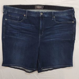 Torrid Premium High Rise Denim Shorts